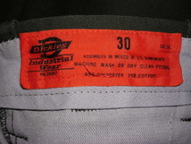 90s メキシコ製 ディッキーズ Dickies ワークパンツ 30 ダークグリーン vintage old 874_画像8