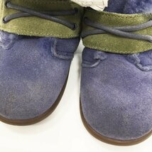 ◆激レア 日本未発売 アグ UGG I Lil Chuk Crib Style 3127-CCST ベビー サイズL 14cm程度 ショートブーツブルー×カーキ 6CC/87071_画像8