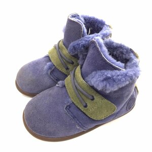 ◆ Geki Rare, не выпущенная в Японии Agg Ugg Ugg I Lil Chuk Crib Style 3127-CCST Baby Size L 14 см. Короткие ботинки Blue X Khaki 6CC/87071