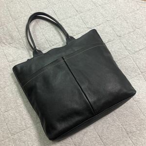 最終値下げ 極美品 dan genten ダンゲンテン レザー トートバッグ ビジネスバッグ ブラック 土屋鞄