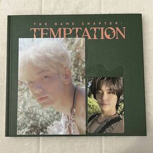 TXT TOMORROW X TOGETHER トゥバ CD アルバム TEMPTATION Daydream トレカ フォトカード ポスカ YEONJUN ヨンジュン SOOBIN スビン