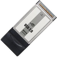 H514　アイオーデータ　CardBus　2.0インターフェスPCカード　×２セット　CBUSB2A　未使用品