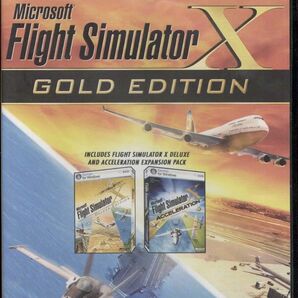 中古 Flight Simulator X Gold Edition US版 お値下げ不可 ワンオーナー品