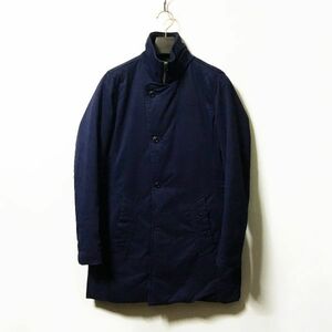 #G-STAR RAW｜ジースターロゥ 中綿入りスリムフィットデザインシングルコート ダークネイビーカラー 古着品 sizeS