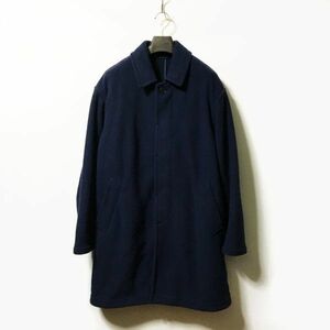 #BEAMS｜ビームス フリースバルマカーンコート/シングルコート/ステンカラーコート ネイビーカラー sizeL