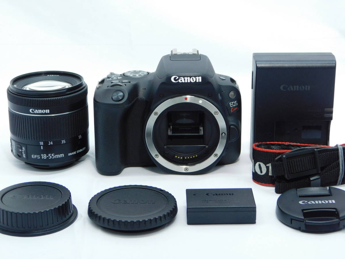Canon デジタル一眼レフカメラ EOS Kiss X9 EF-S18-55 IS STM レンズキット(ブラック) KISSX9BK18