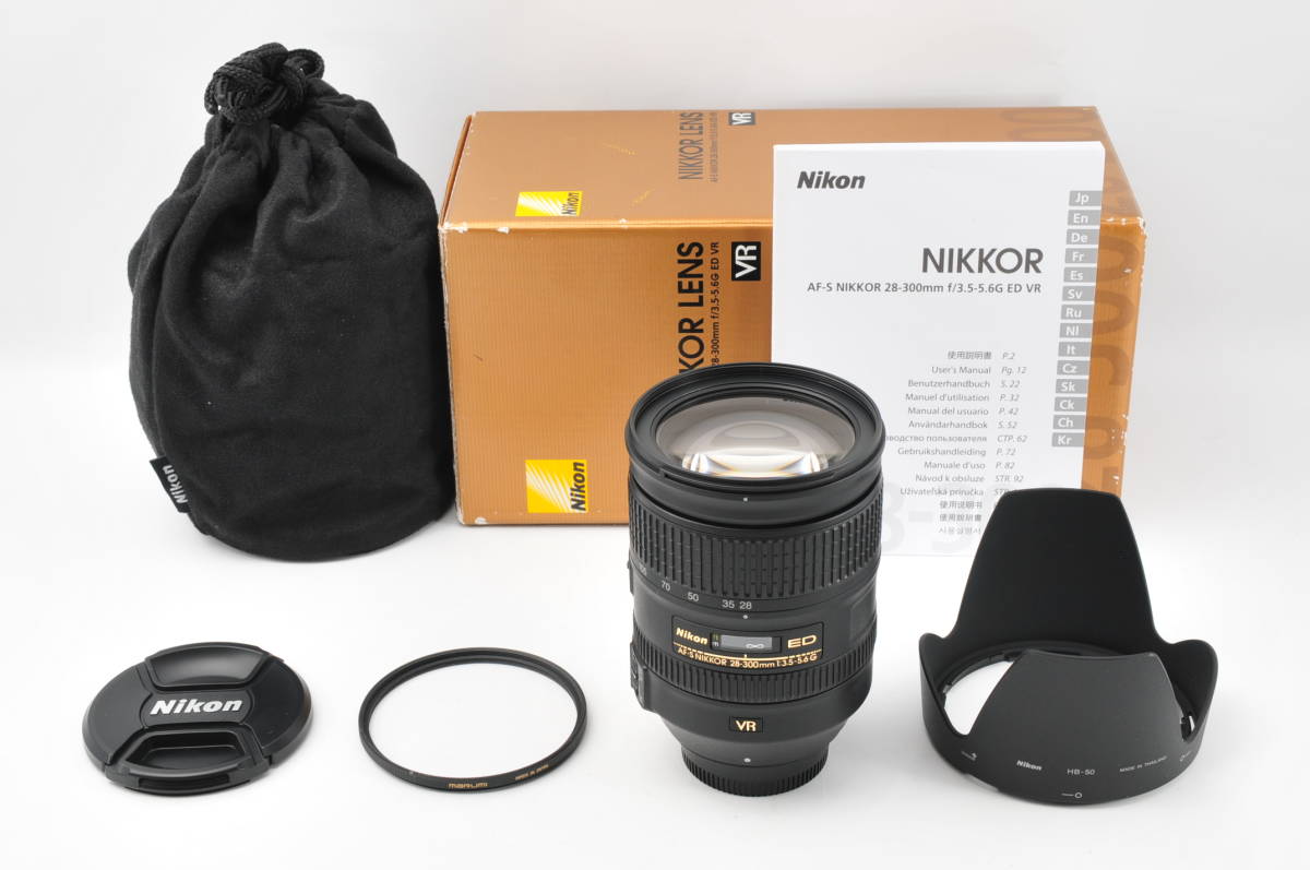 ニコン AF-S NIKKOR 28-300mm f/3.5-5.6G ED VR オークション比較 