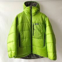 2002年 Patagonia DAS PARKA ゲッコーグリーン XS ビンテージ 00s パタゴニア ダスパーカ ダスパーカー オリジナル ヴィンテージ GECKO_画像1