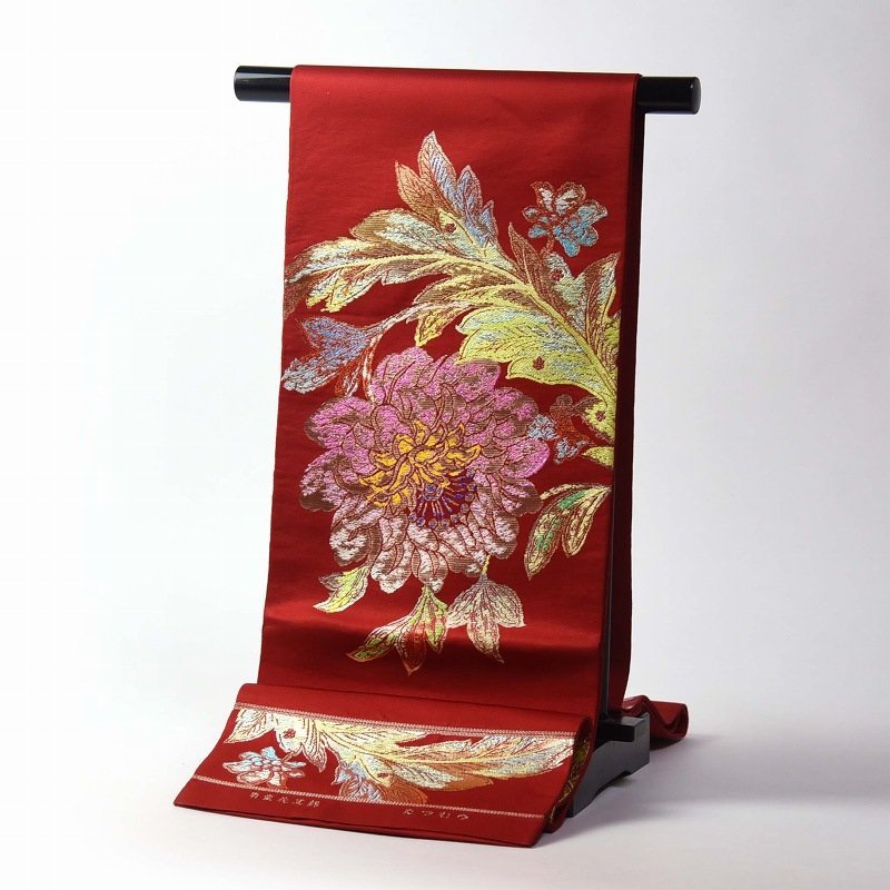 龍村平蔵 威毛錦 骨董 古裂 名物裂 帯 着物 額装 龍村織物美術研究所