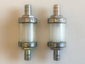 BMW fuel filter clear type left right set R100RS R100GS R100R R80 R65 R90S R100/7 R60/7 R75/7