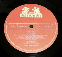 LP　ショパン　4つの即興曲、4つのバラード/ヴァシャーリ/MH-5041_画像3