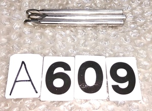 OSG　ボールエンドミル　6×R3　シャンク径6　刃長15　全長90　3本　NO,A609