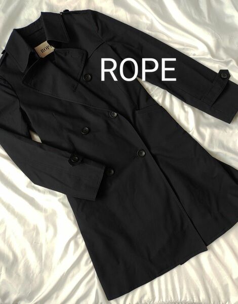 ROPE　ロペ　トレンチコート　ノーカラーコート　美品