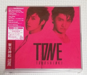 CD+DVD　東方神起　TONE/AVCK-79034/B/初回限定盤