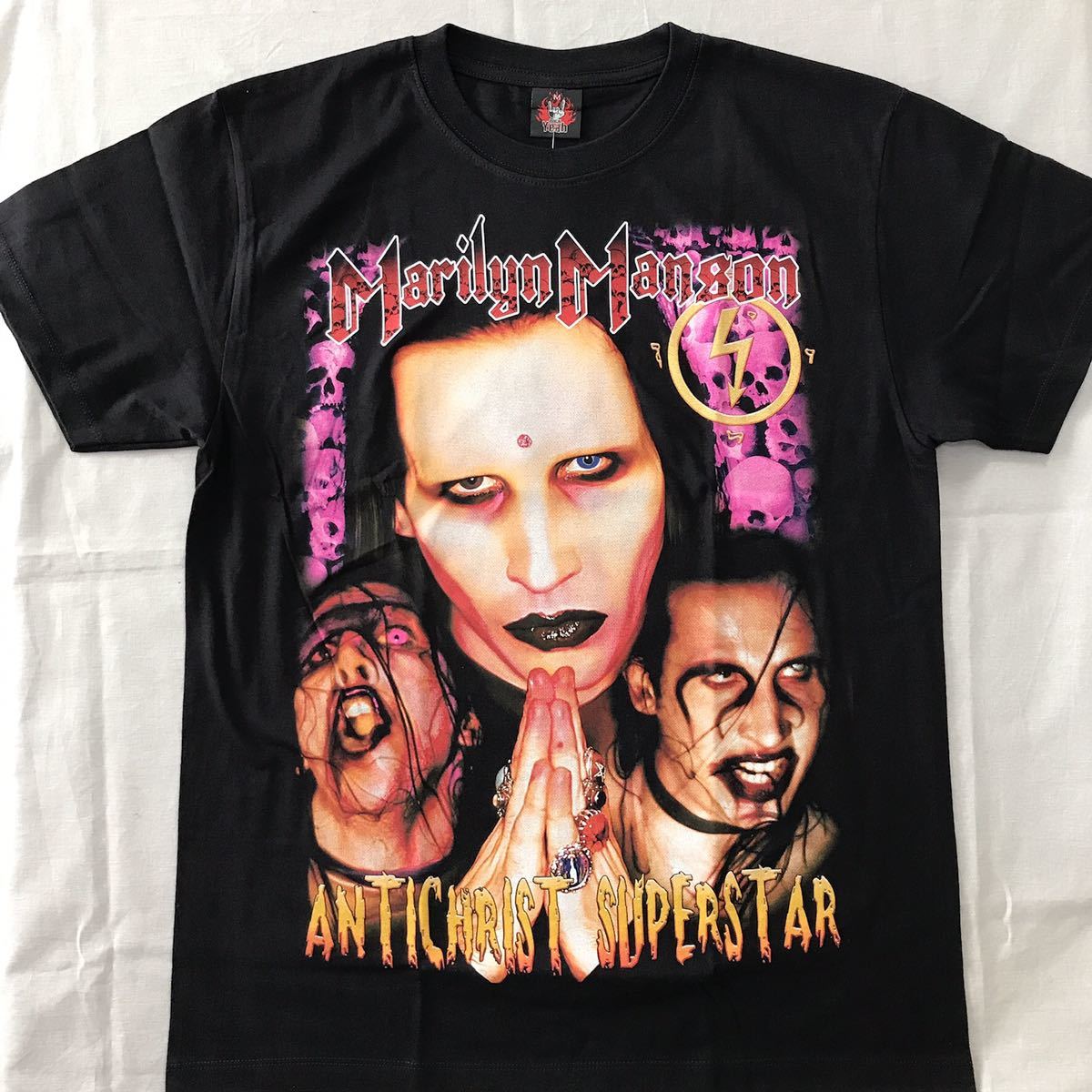 Marilyn Manson Tシャツ マリリンマンソン メタリカ raptee Tシャツ 