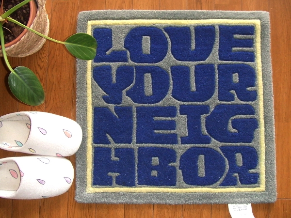 PUNK DRUNKERS PDSxatmosあいつFLOOR MAT フロアマットラグ コラボ