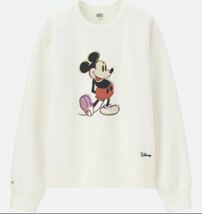 UNIQLO MICKY RF 【M】SIZEユニクロ ミッキー コラボレーション スウェットトレーナー Mサイズ 新品・タグ付き フェデラー選手着用モデル_画像2