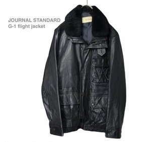 TK 『クールな雰囲気』 ジャーナルスタンダード JOURNAL STANDARD ラムボア レザーフライトジャケット G-1