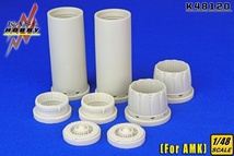 ◆◇KASL HOBBY【K48120】1/48 F-14Dスーパートムキャット用F110-GE-400排気口(AMK用)◇◆_画像1