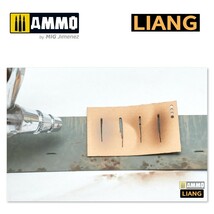 ◆◇LIANG Model【LIANG-0002】エアブラシ用サビ垂れ/雨垂れステンシル （1/35・1/48・1/72）◇◆_画像6