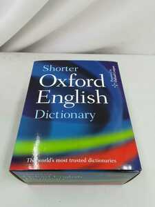 Shorter Oxford English Dictionary　第6版　2冊組　洋書/英英辞典/英語/辞典【2301-039】
