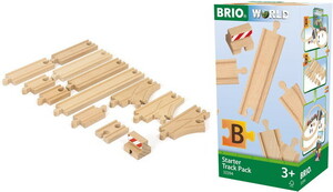 追加レールセット　スターター13pcs　33394 BRIO ブリオ 知育玩具　送料無料 新品