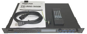TASCAM CDプレーヤー 業務用1U CD-500B (TA0012-0666)