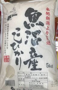 新潟県魚沼産コシヒカリ 令和４年生産米 5kg