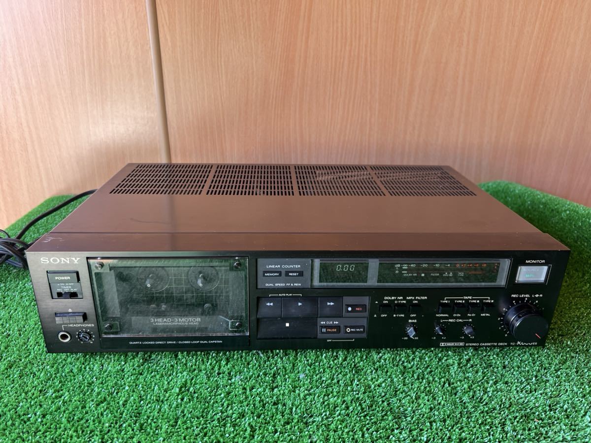 魅力の ヤフオク! - SONY ソニー TC-K666ES カセットデッキ ジャンク品