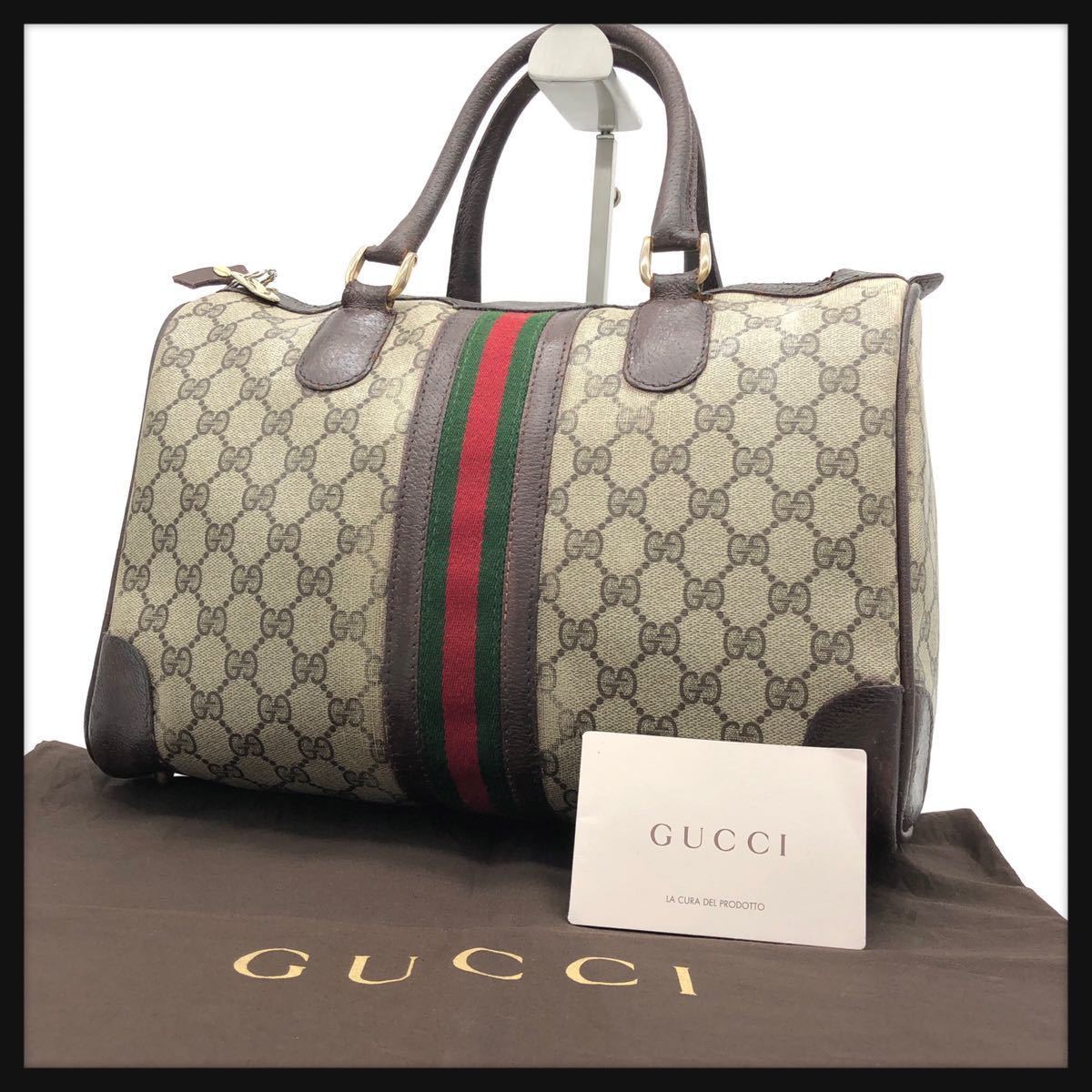 GUCCI レザーハンドバッグの値段と価格推移は?|2,109件の売買情報を ...