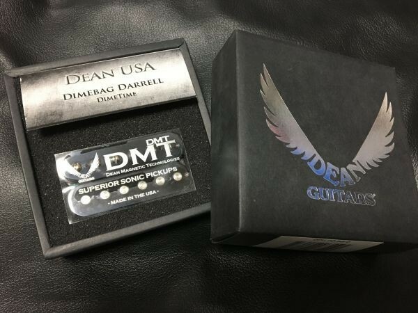 Dean Dimetime Humbacker Black Dimebag Darrell シグネイチャー #DIMETIME-BK