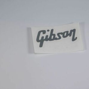 Gibson クローズO ロゴ シルバー フライングV/ファイアバード サイズ 補修・リペア用 #NSTICKER-GIBVCO-SILVER