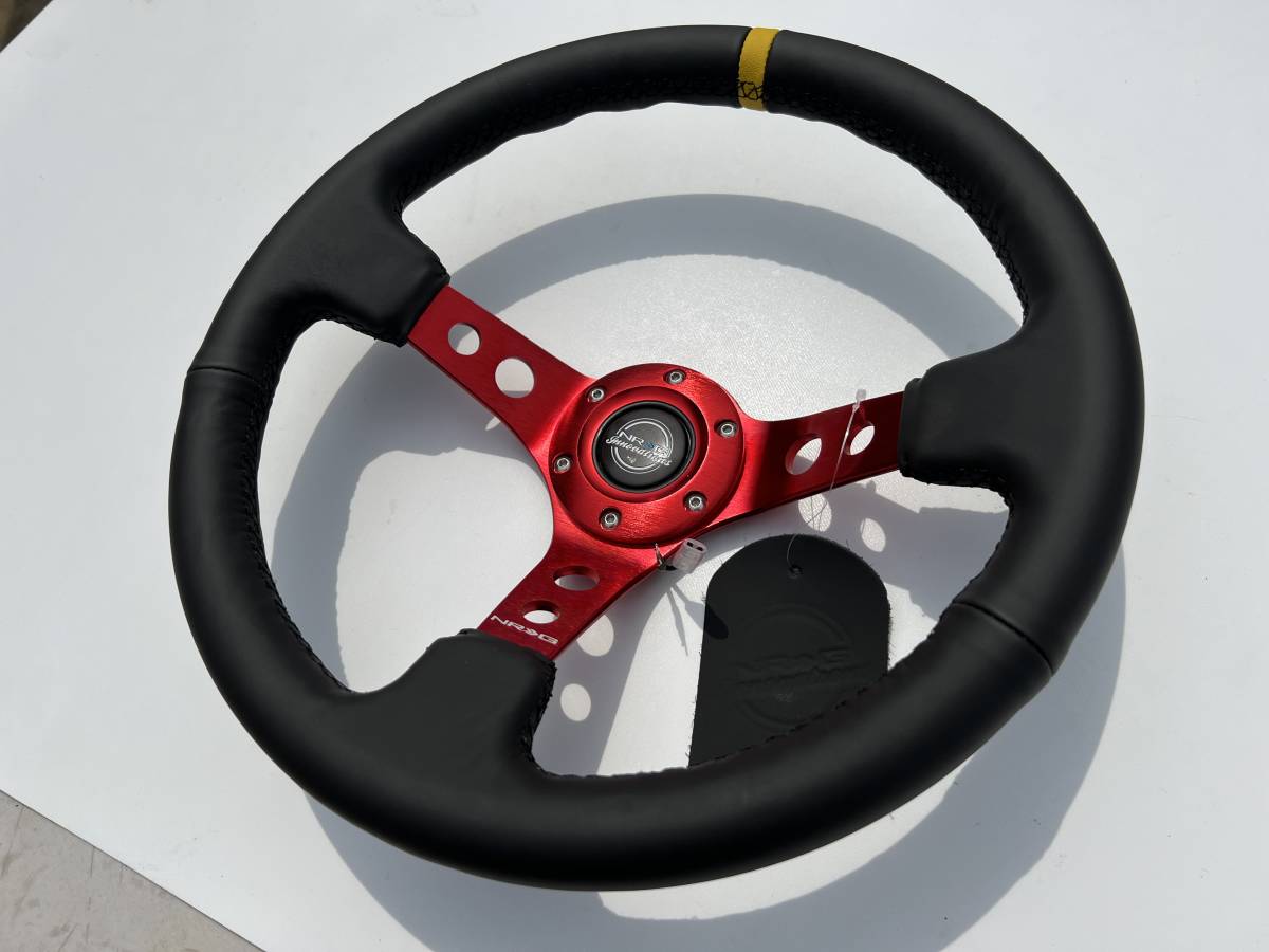 パーティを彩るご馳走や NRG 350Φ 75mm 6H/70mm ステアリング