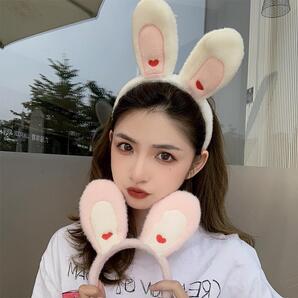 お得2個セットつけるだけ簡単♪可愛い うさ耳 カチューシャ♪ペアで可愛♪新品