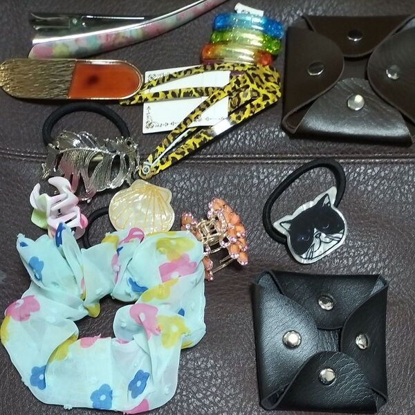 ヘアゴム、バレッタ詰め合わせ