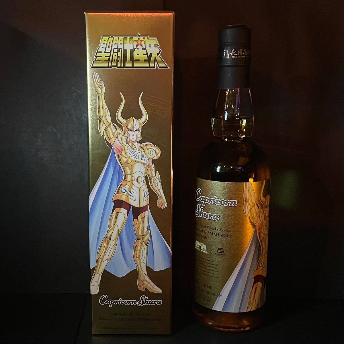 長濱蒸溜所 聖闘士星矢 ゴールドセイントウイスキー 3本セット 新品 未