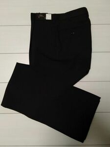 学生服夏ズボン70cmワンタック日本製■学生ズボン裏綿ポリエステル95%綿5%黒