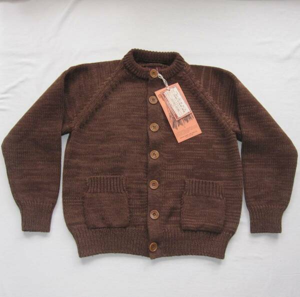 ☆新品 フリーホイーラーズ HIGHLANDER ウールカーディガン (L) BROWN / FREEWHEELERS / 