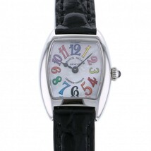 フランク・ミュラー FRANCK MULLER トノウカーベックス プティ カラードリーム 2502QZCOLDRMMOP ホワイト文字盤 新品 腕時計 レディース_画像1