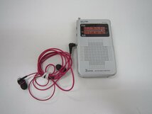 ELPA　AM/FM　ポケットラジオ　DR-04A　中古_画像1