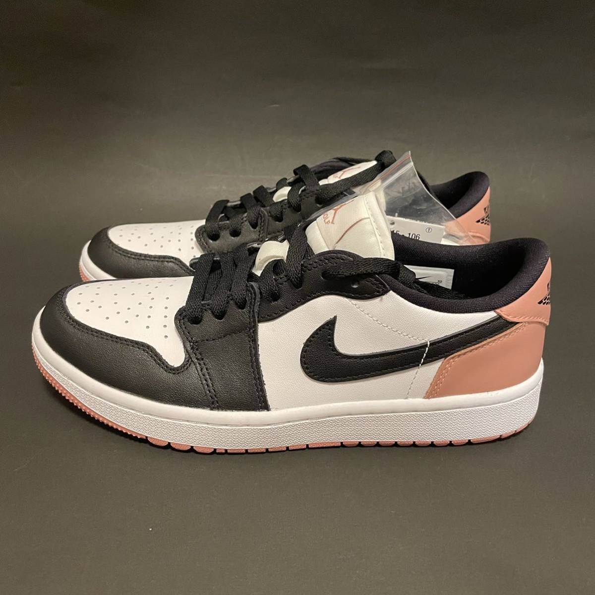 新品 ナイキ エアジョーダン1 Low ゴルフ OG クロコダイル 黒26.5c