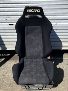 中古品　RECARO レカロシート　シートレール付き　直接引き取り歓迎