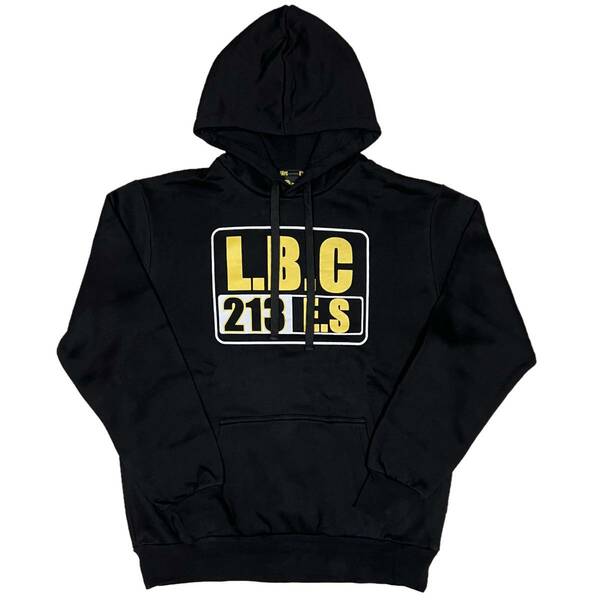 [並行輸入品] Defy Era デフィエラ L.B.C. Pullover Hoody L.B.C ロングビーチ プルオーバー パーカー (L)