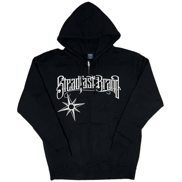 Steadfast brand ステッドファストブランド Killer Art tattooデザインプリント ジップアップパーカー (XL)【並行輸入品】