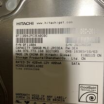 日立/Hitachi HDD(3.5インチ) HCS5C1050CLA382 (500GB SATA )_画像2