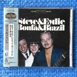 Steve and Eydie Bonfa and Brazil Steve Lawrence Eydie Gorme Luiz Bonfa 32DP790 レンタル落ちCD