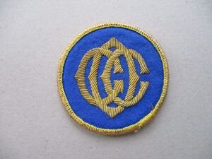 OCCカントリークラブCOUNTRY CLUBゴルフ エンブレム刺繍ワッペン/PATCH大利根BADGEアイビーファッションIVY金モール紋章ブレザー V149