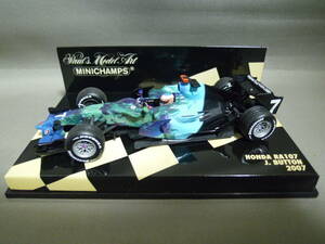 PMA 1/43 ホンダ レーシングF1 RA107 J.バトン 2007