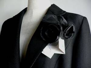 Новая 23 Ward Black Flower Clystone Corsage Церемония выпускной церемонии