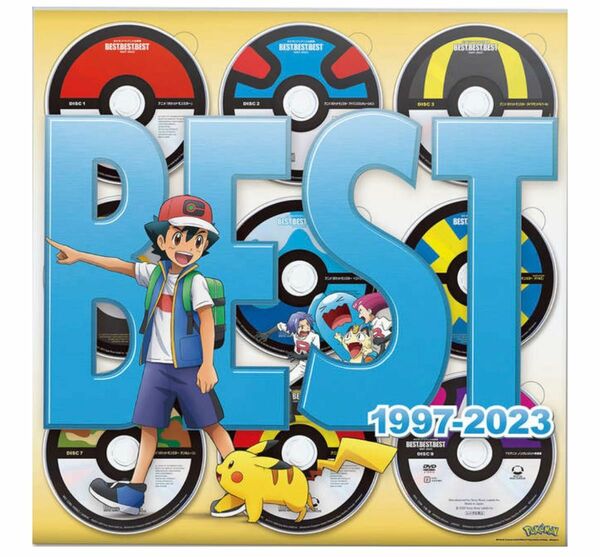 ポケモンTVアニメ主題歌 BEST OF BEST OF BEST 1997-2023【完全生産限定盤】[DVD]